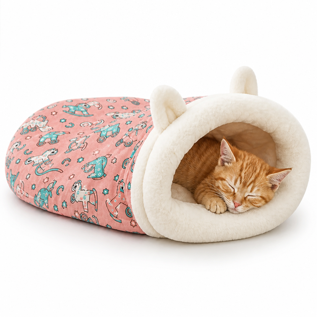 BurrowBuddy™ Cozy Pet Sleeping Bag