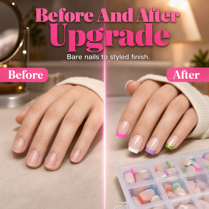 NailEase™ - Instant Press-On Nail Storage Case