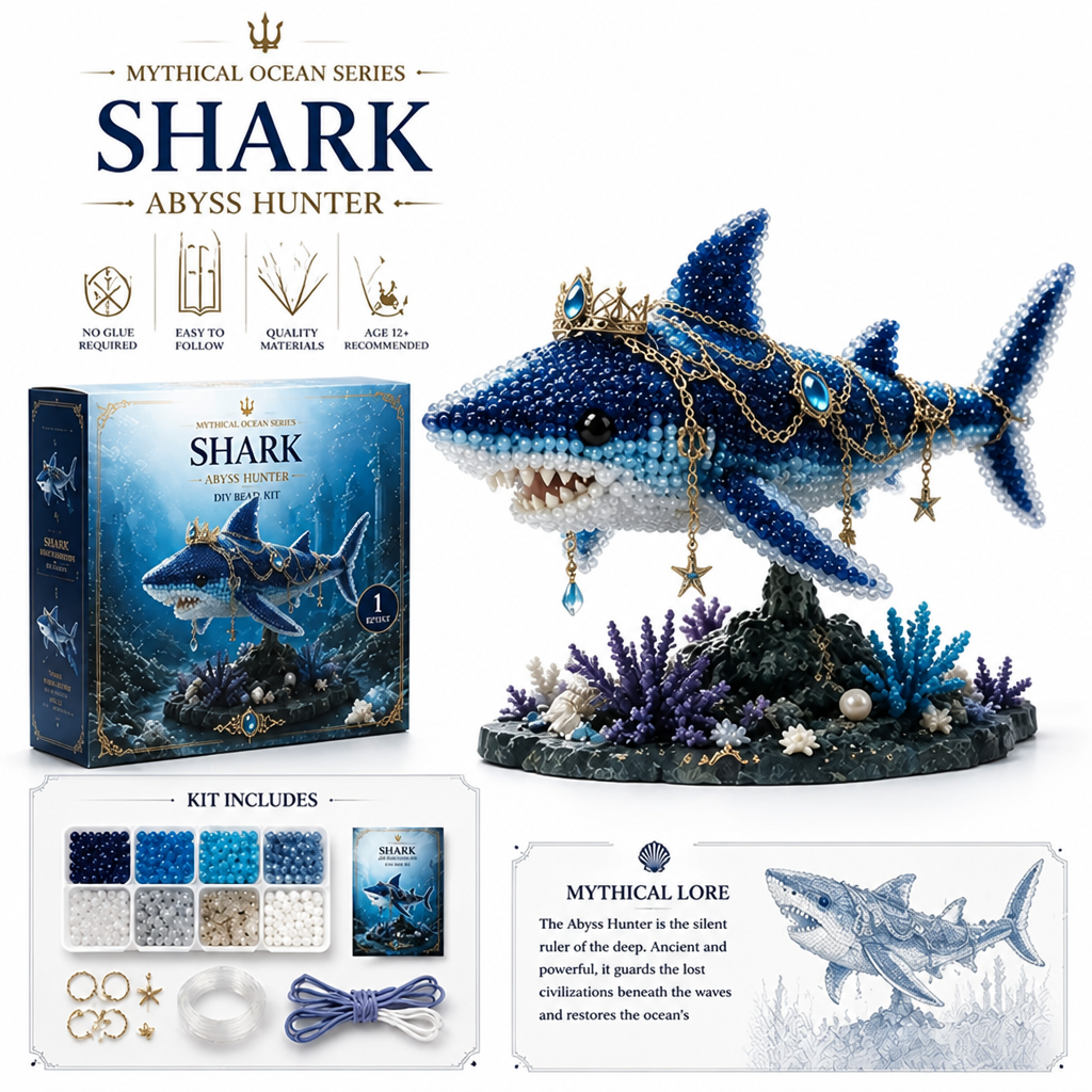 ReefBead™ 3D Ocean Animal Bead Kit — Craft Your Own Sea Creature