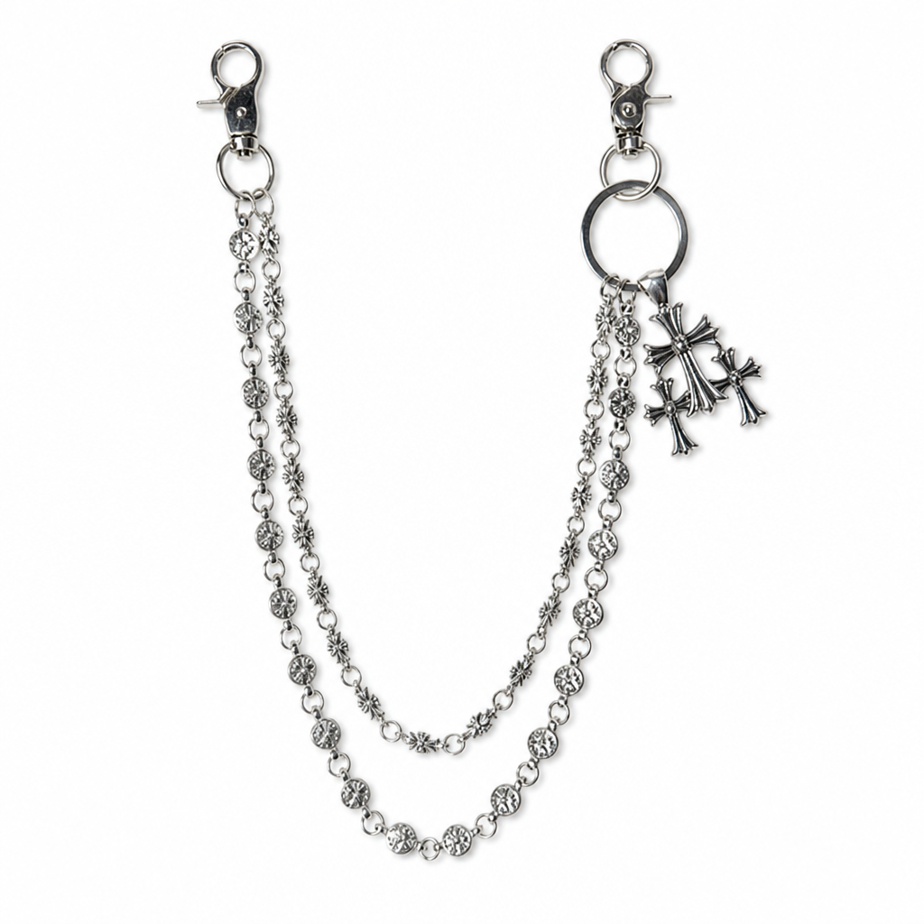 UrbanChain™ — Layered Jeans Chain Accessory