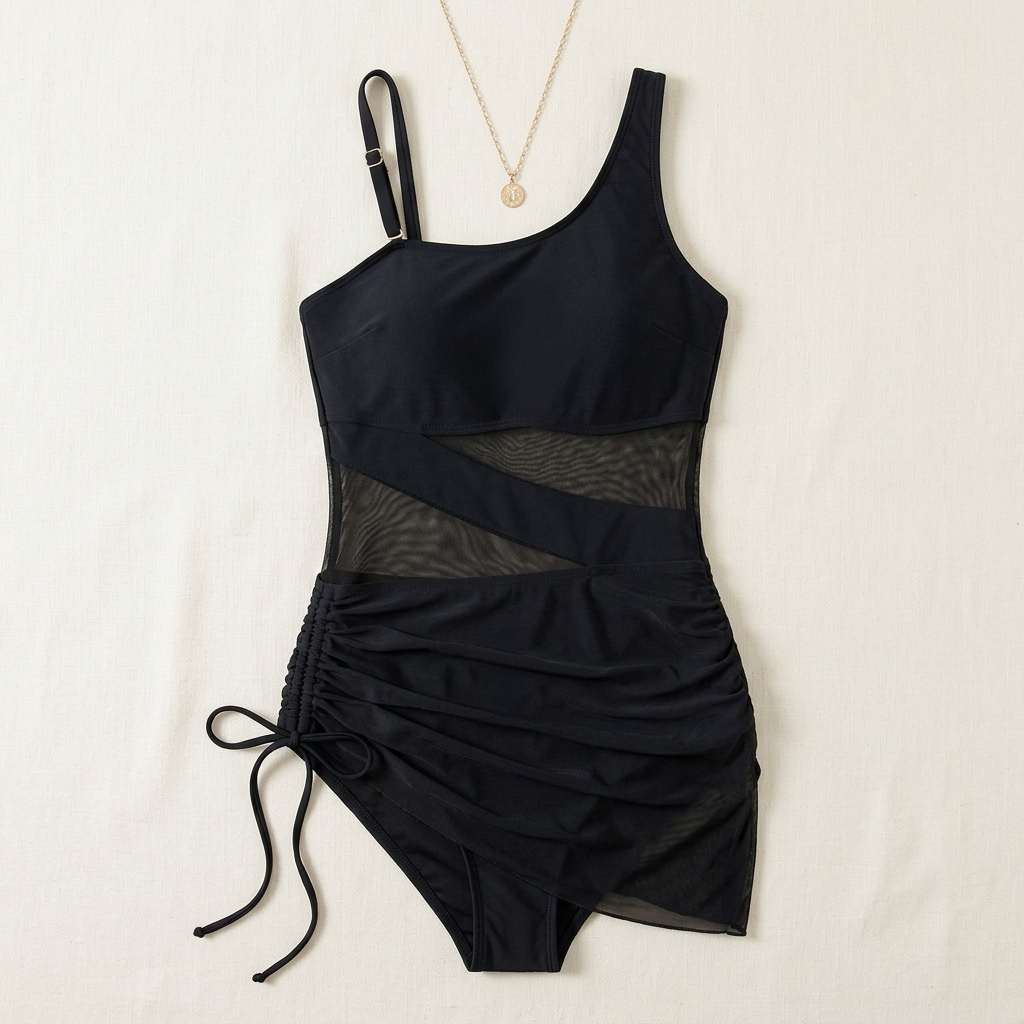 Serena™ - Ruched Tummy-Control One-Piece Swimsuit