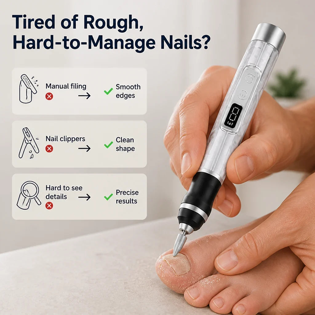 Manivelle™ — Simple Grooming for Cleaner, Smoother Nails