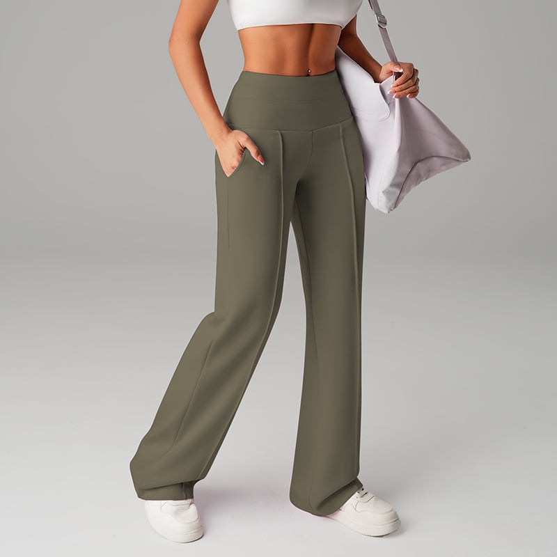 BellaFlex™ - Relaxed Wide-Leg Dress Pants
