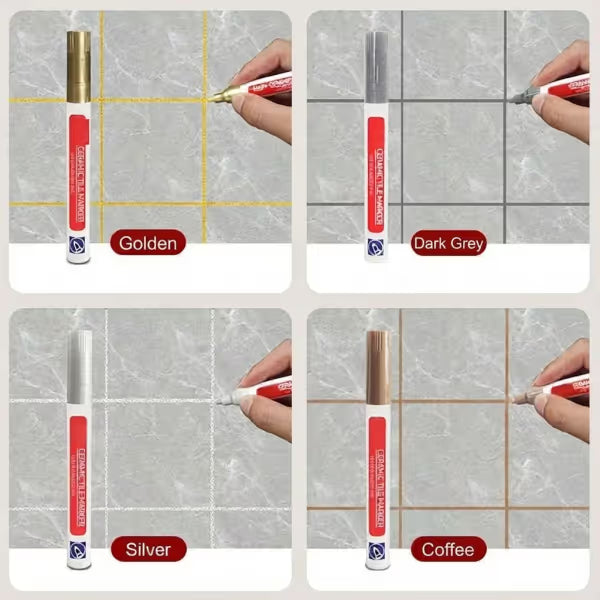 GroutFix™ - Precision Tile Grout Repair Pen