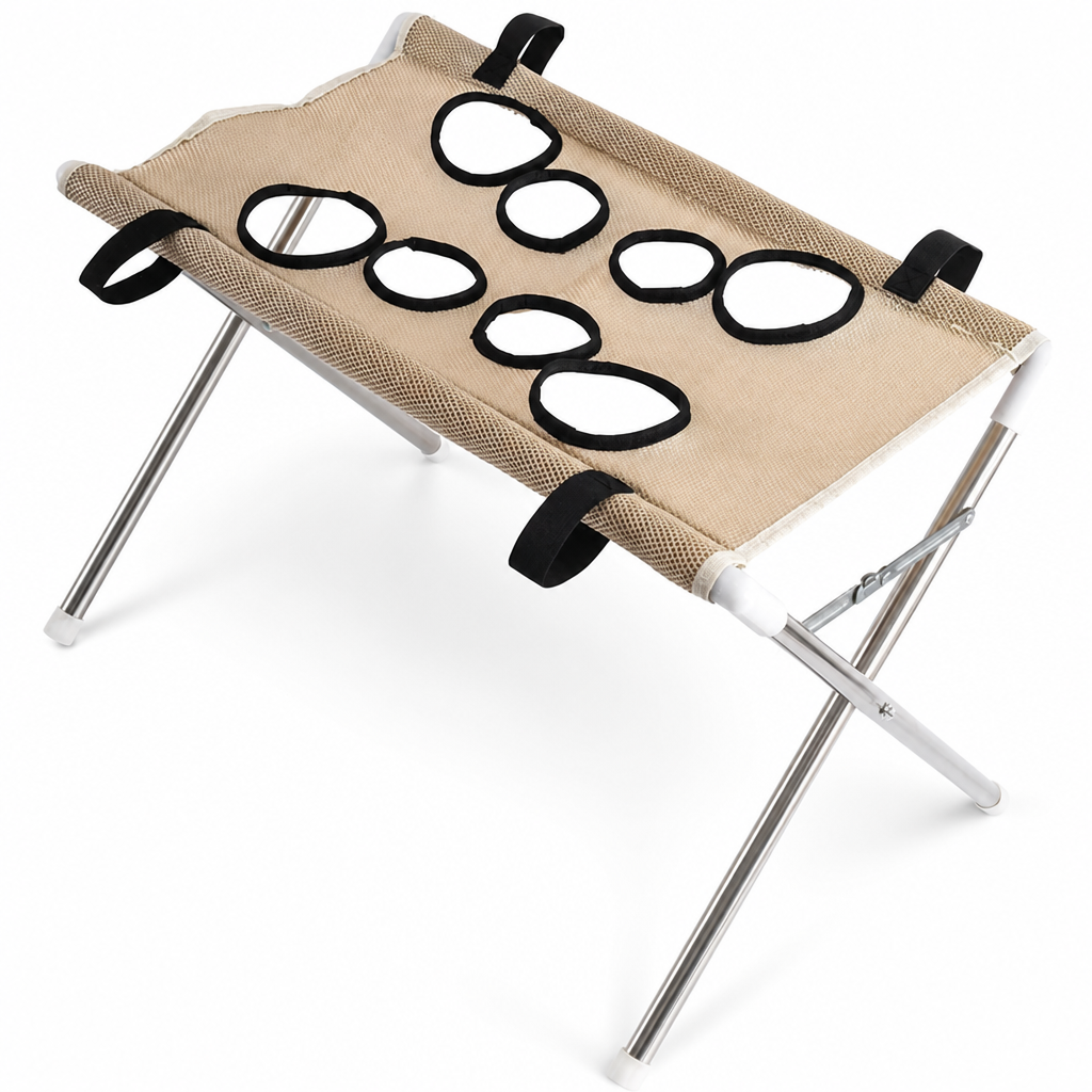 PawPerch™ 2-in-1 Foldable Pet Grooming Bed
