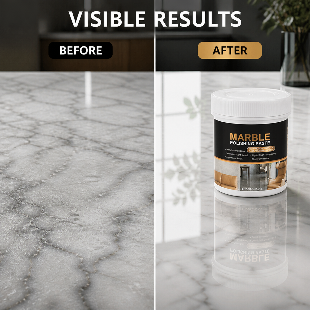 Marblume™ Marble Polishing Paste — Restore Stone Shine