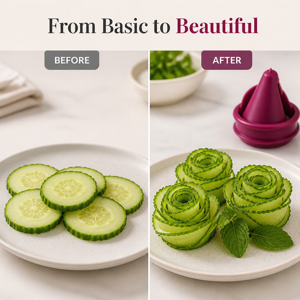 VeggieTwist™ — Beautiful Slices Made Easy
