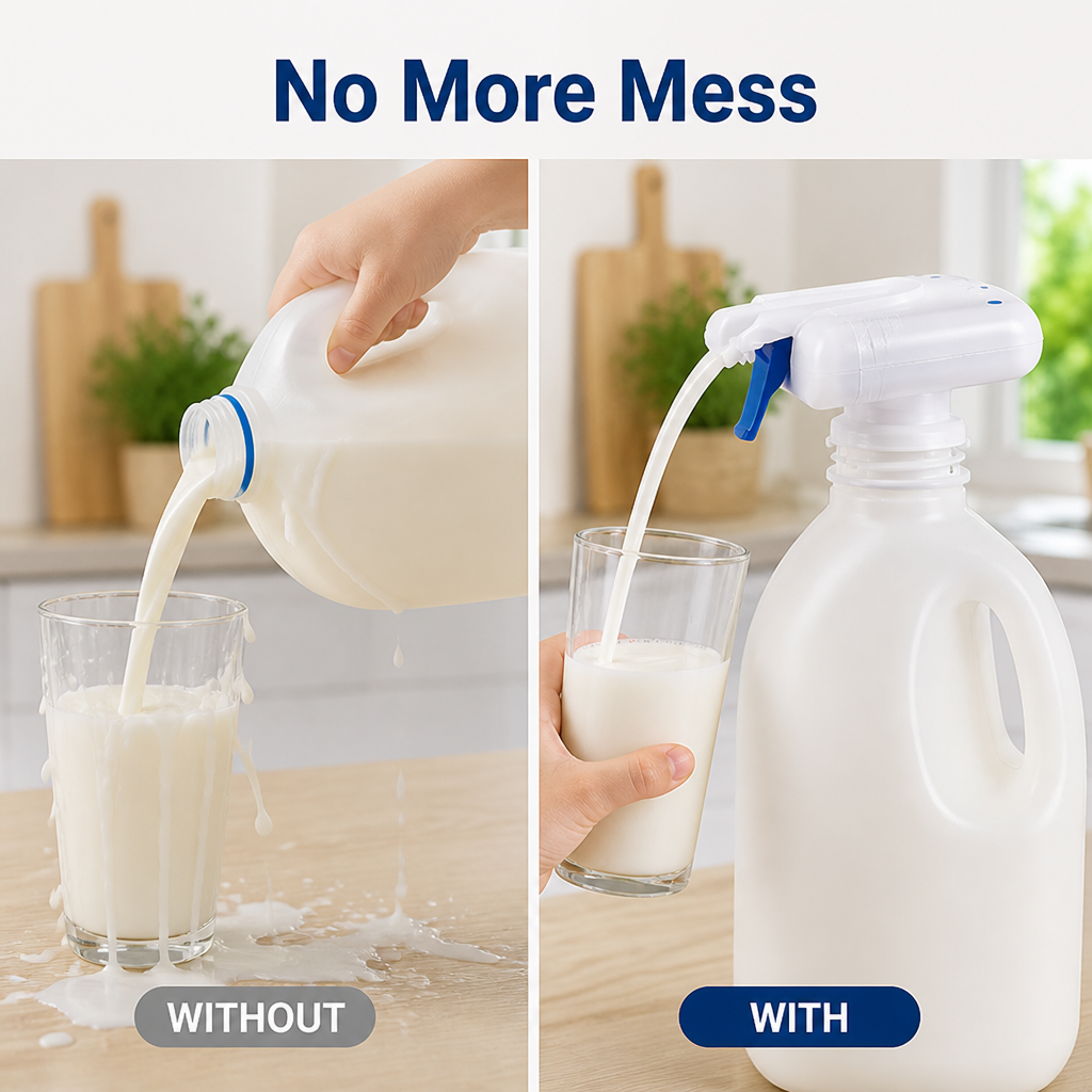EasyPour™ - Leak-Proof Drink Dispenser Pump