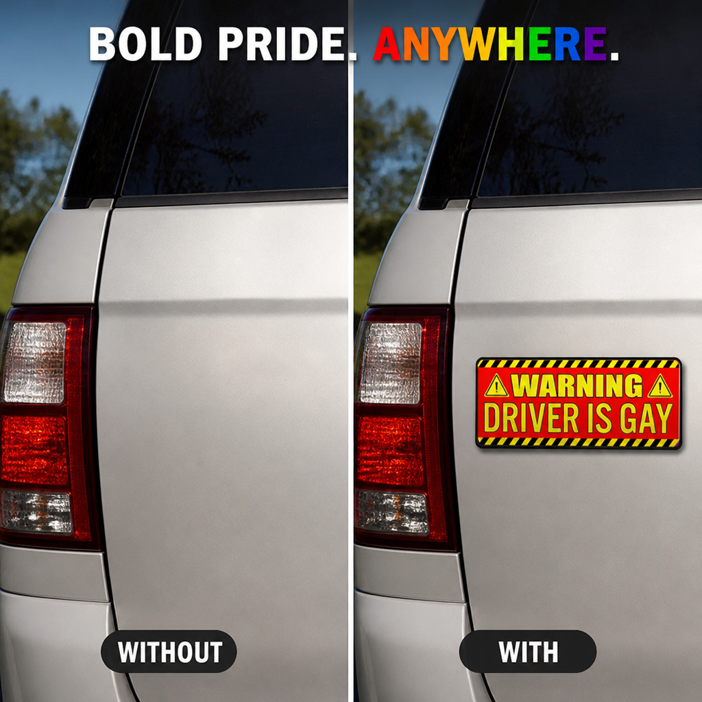 PrideRide™ — Magnetic Car Pride Decals