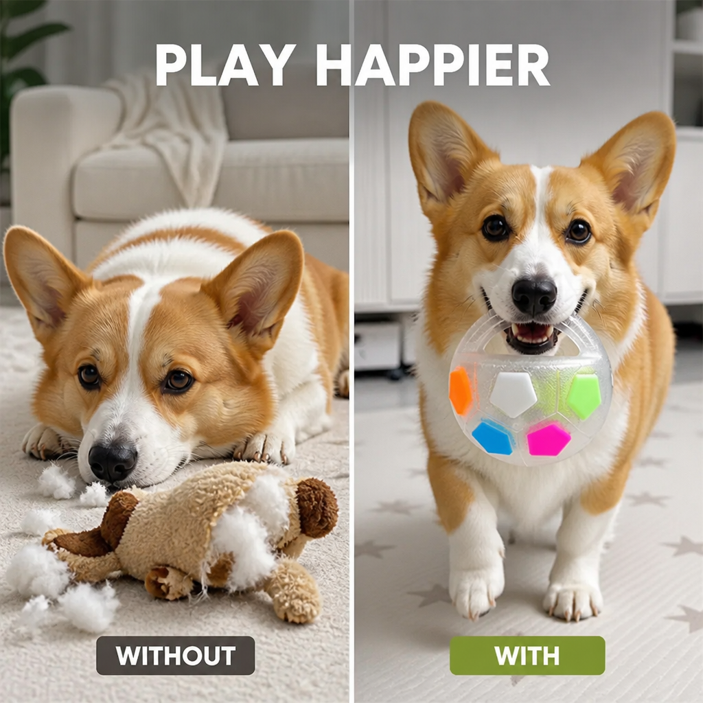 ChewChamp™ Interactive Dog Ball — Tough Play For Dogs