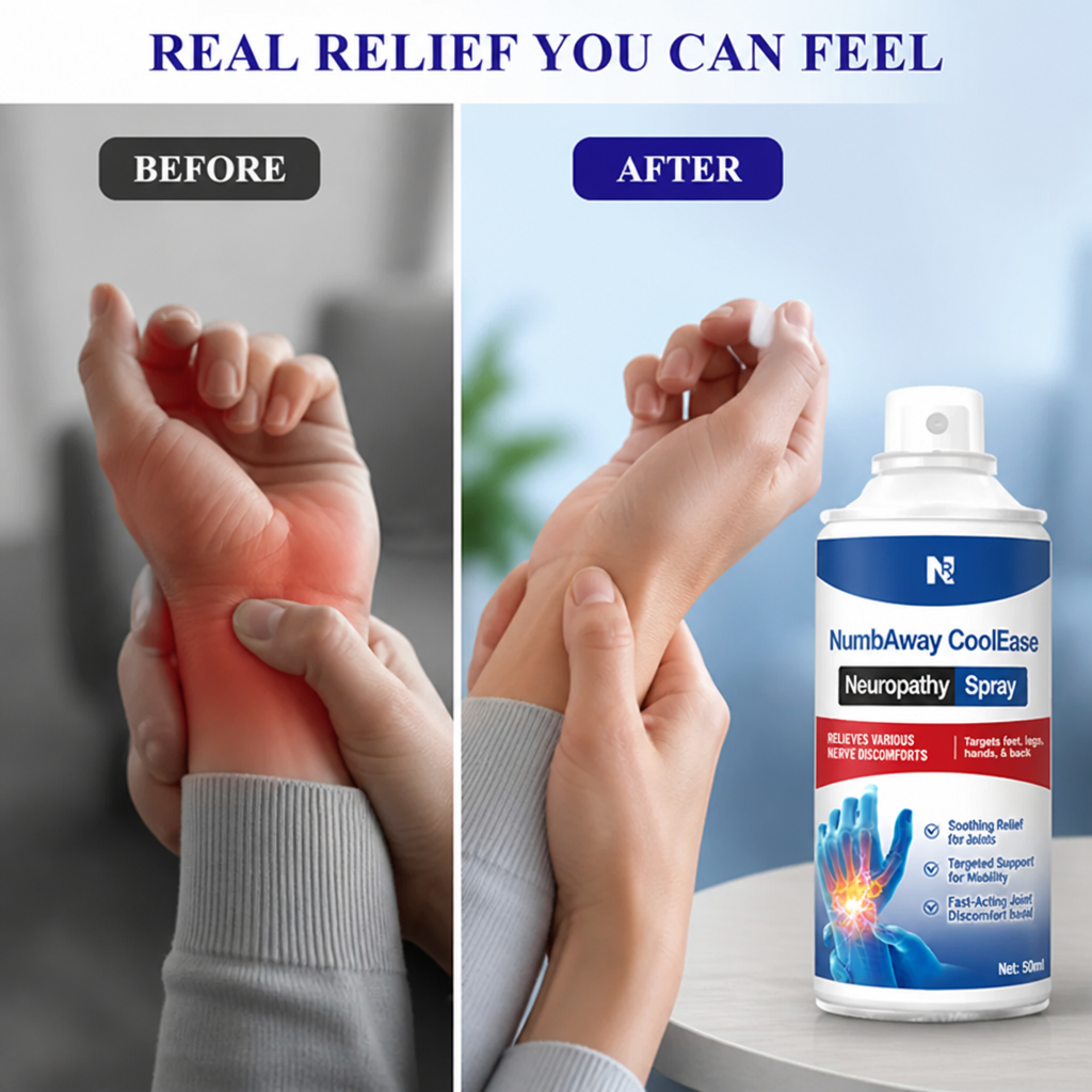 NerveEase™ — Fast-Acting Targeted Nerve Relief Spray