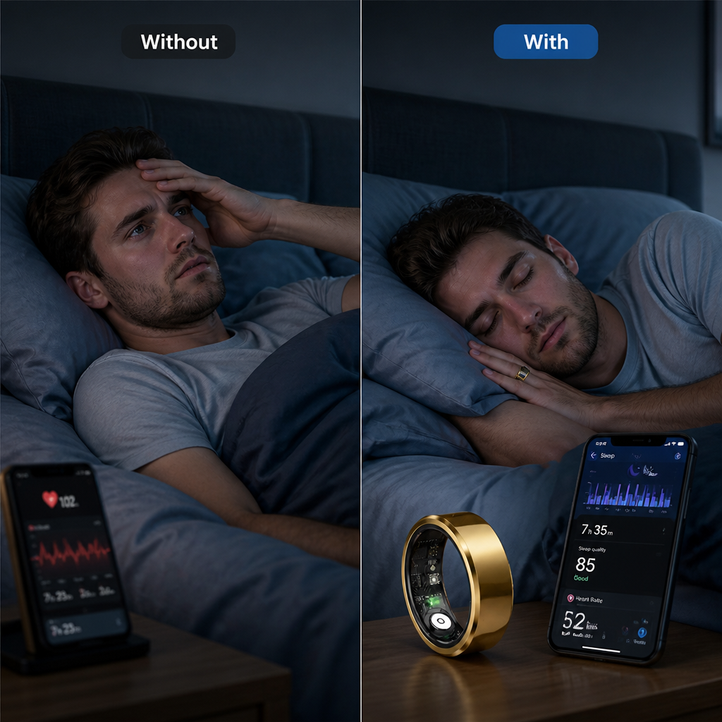 PulseHalo™ Smart Ring — Track Sleep And Activity