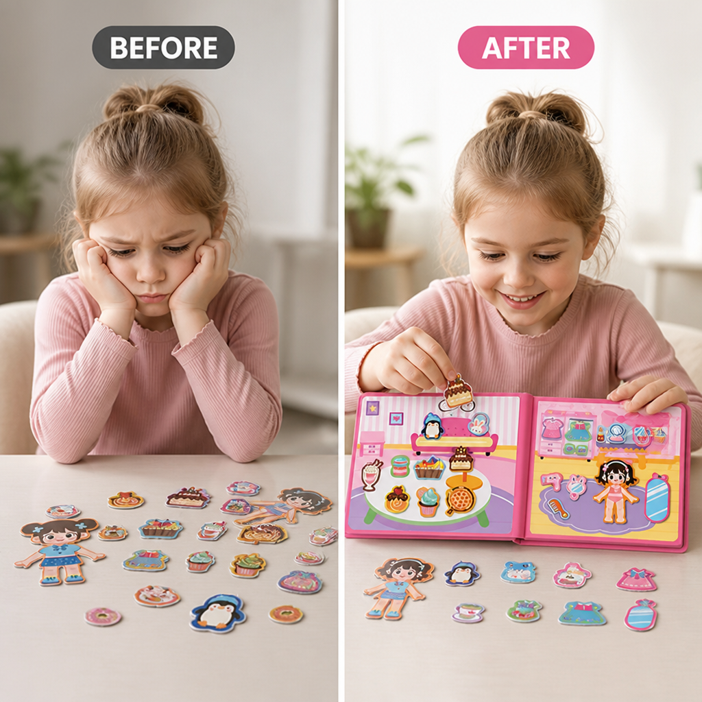 PlayBook™ — Interactive Dress-Up Activity Book