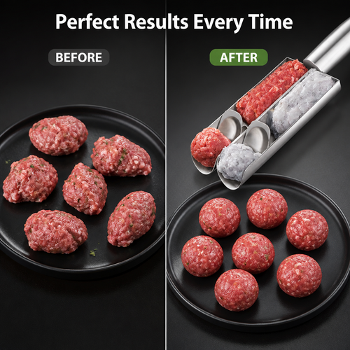 BallPress™ — Easy Meatball Shaping Tool