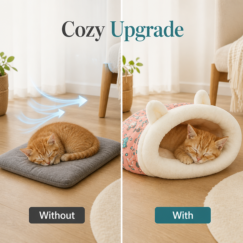 BurrowBuddy™ Cozy Pet Sleeping Bag