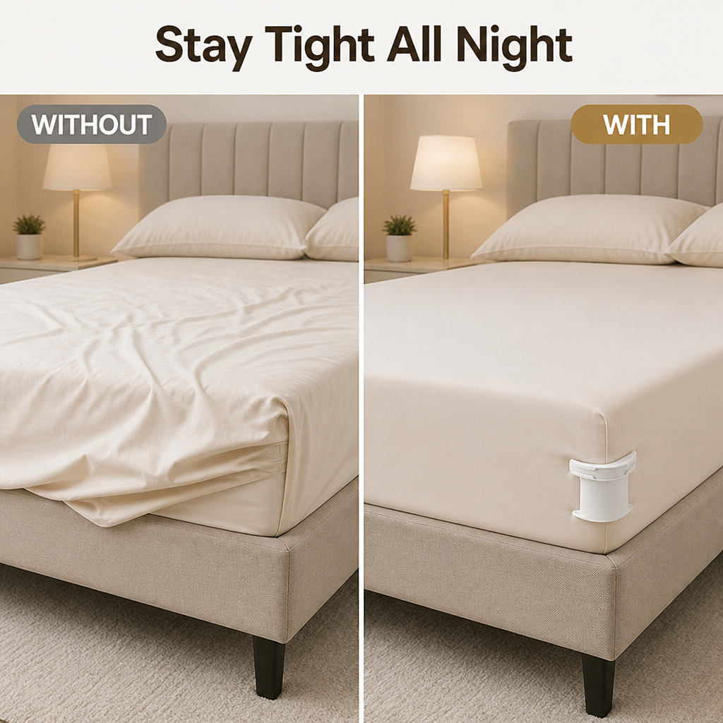 MattressGrip™ — Keep Bedding Firmly in Place