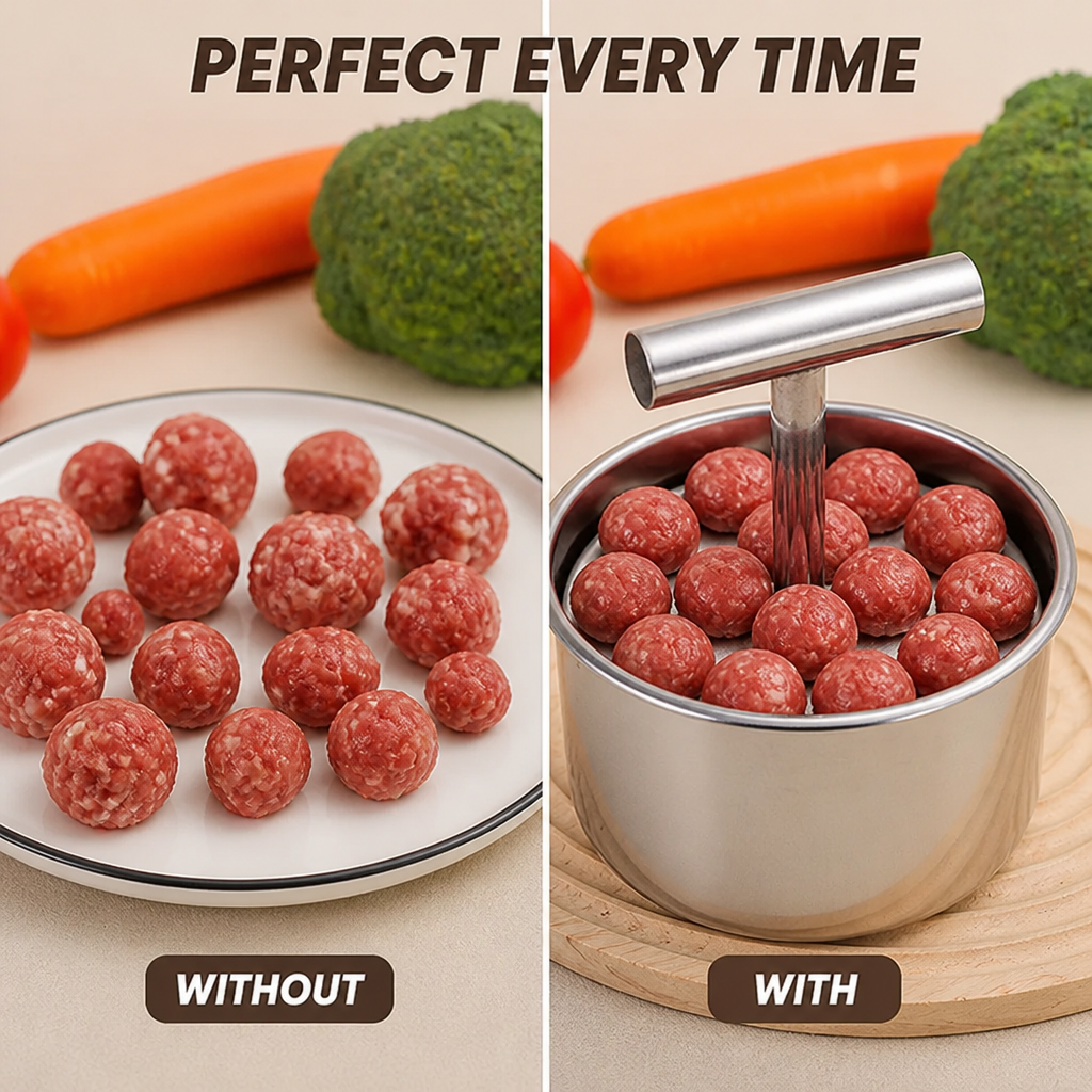 MeatballPro™ — Precision Meatball Maker