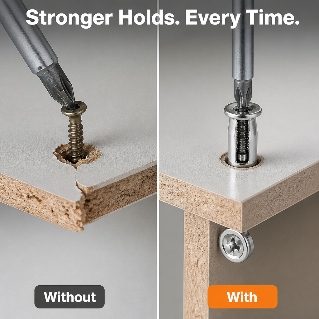 TitanGrip™ 30-Piece Rivet Nut Set — Secure Fastening, Built to Last