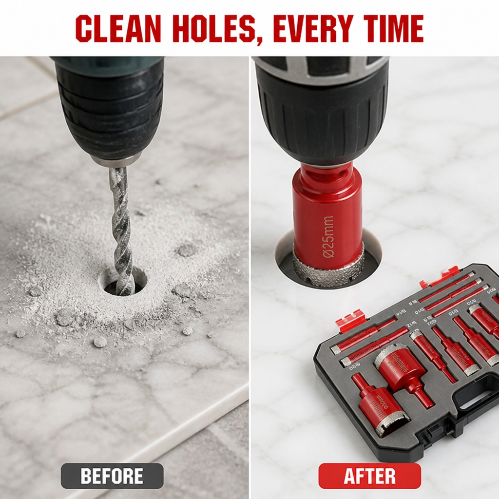 DrillPro™ — Precision Hole Saw Drill Bit Set