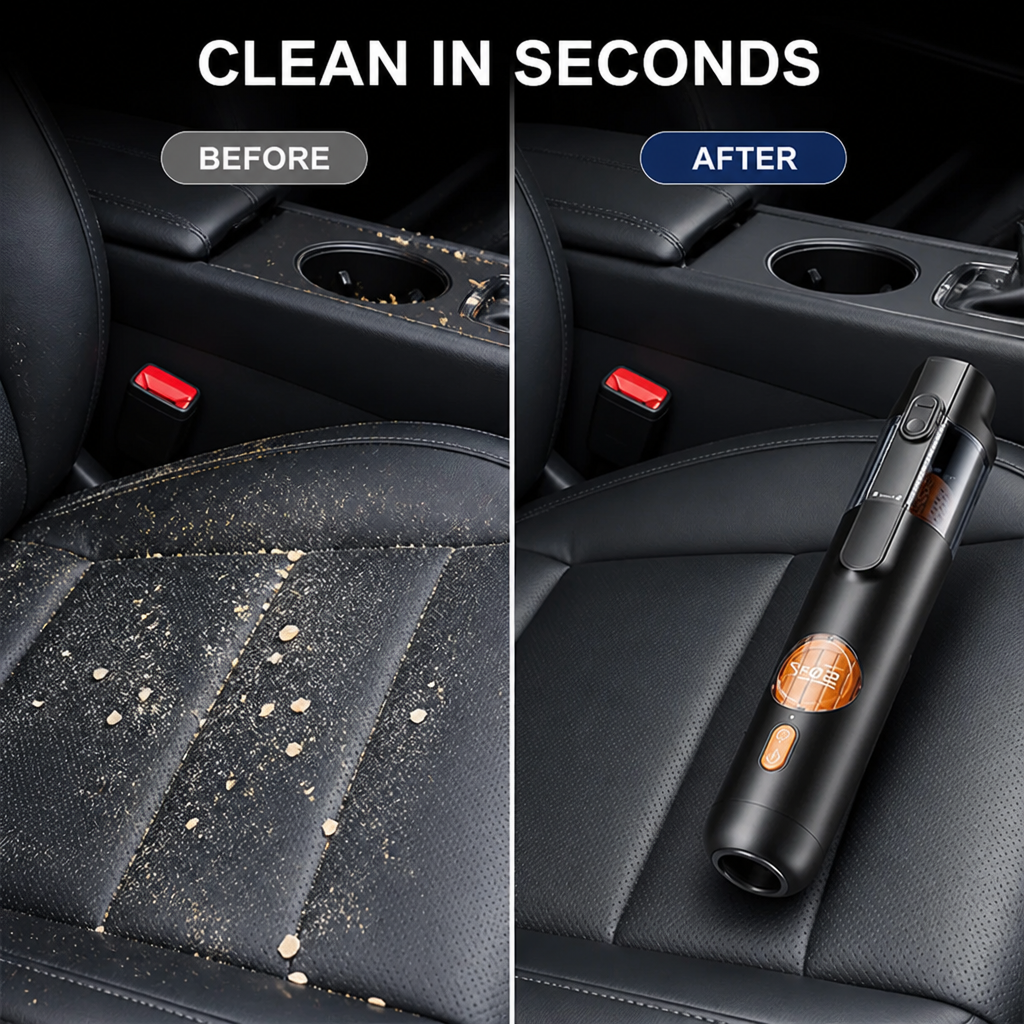 SwiftVac™ 5-in-1 Cordless Mini Vacuum