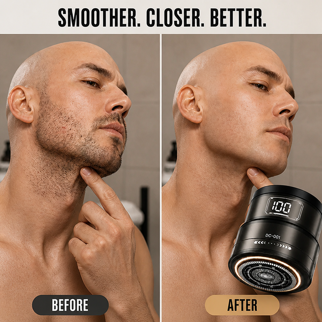 SmoothShave™ — Electric Head Shaver