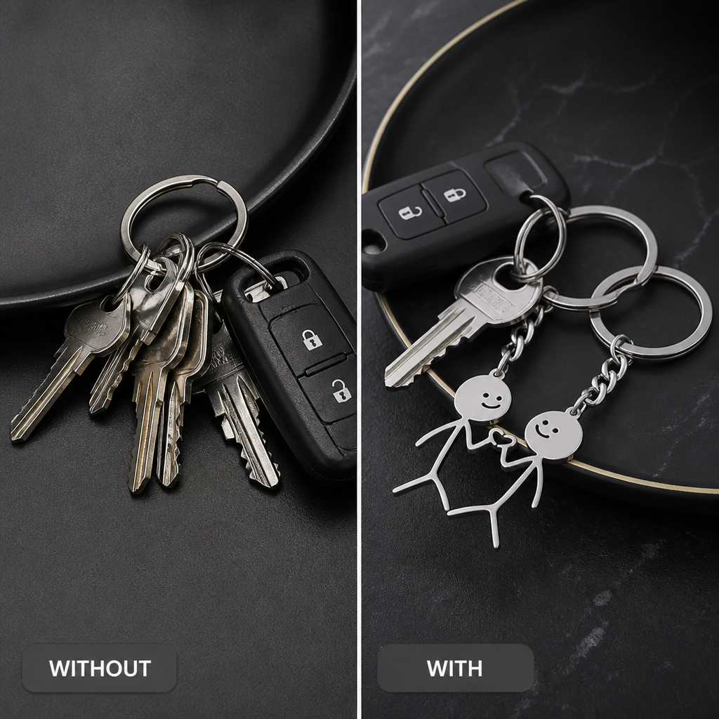 KeyLink™ — Durable Matching Keychain
