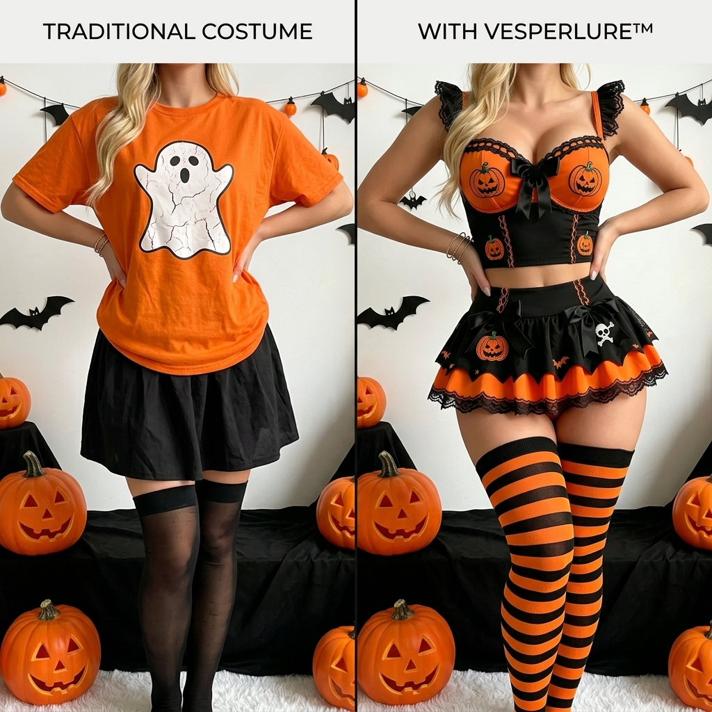 CovenGlow™ Pumpkin Witch Costume Set — Ready For Halloween Night