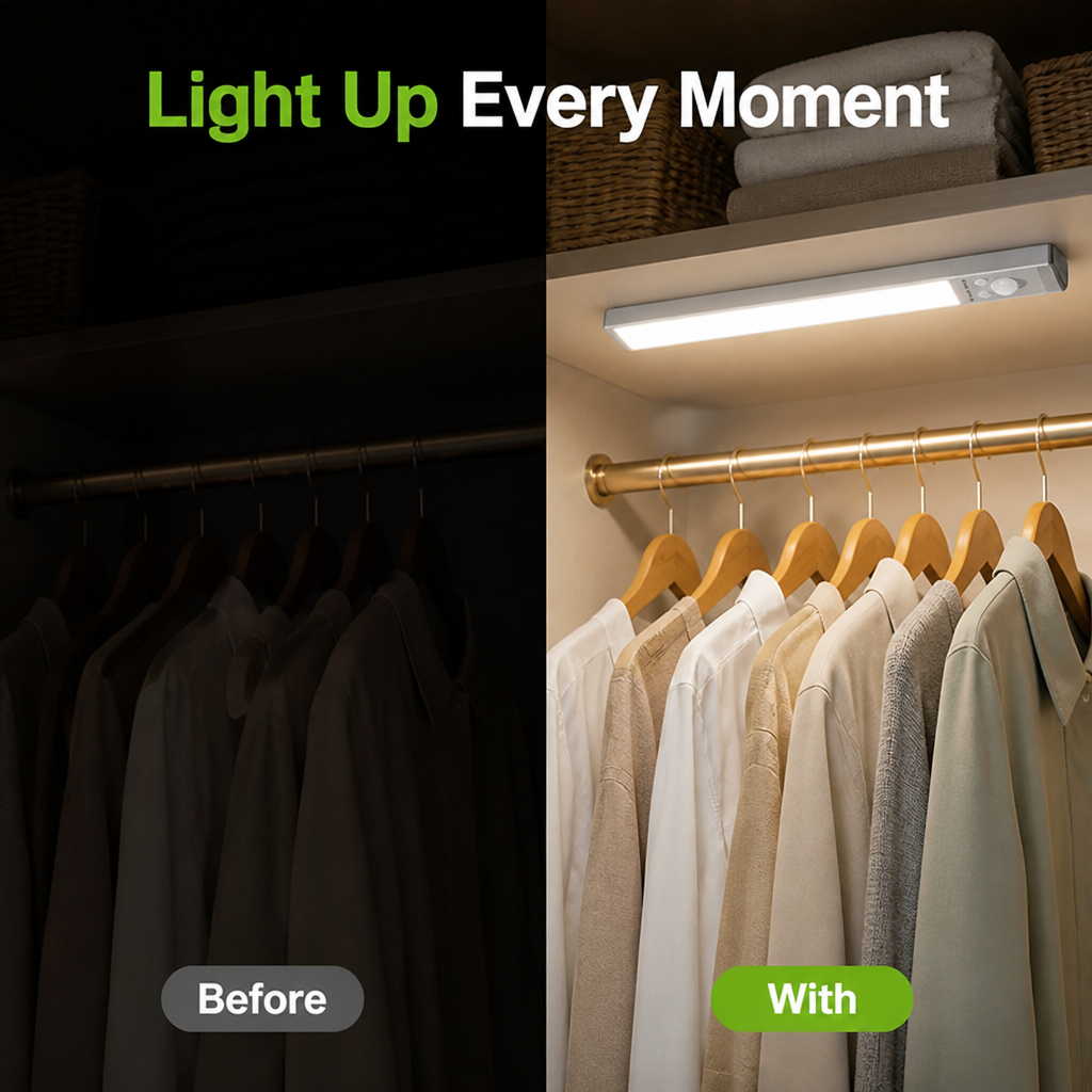 BrightReach™ - Rechargeable Motion Sensor Light