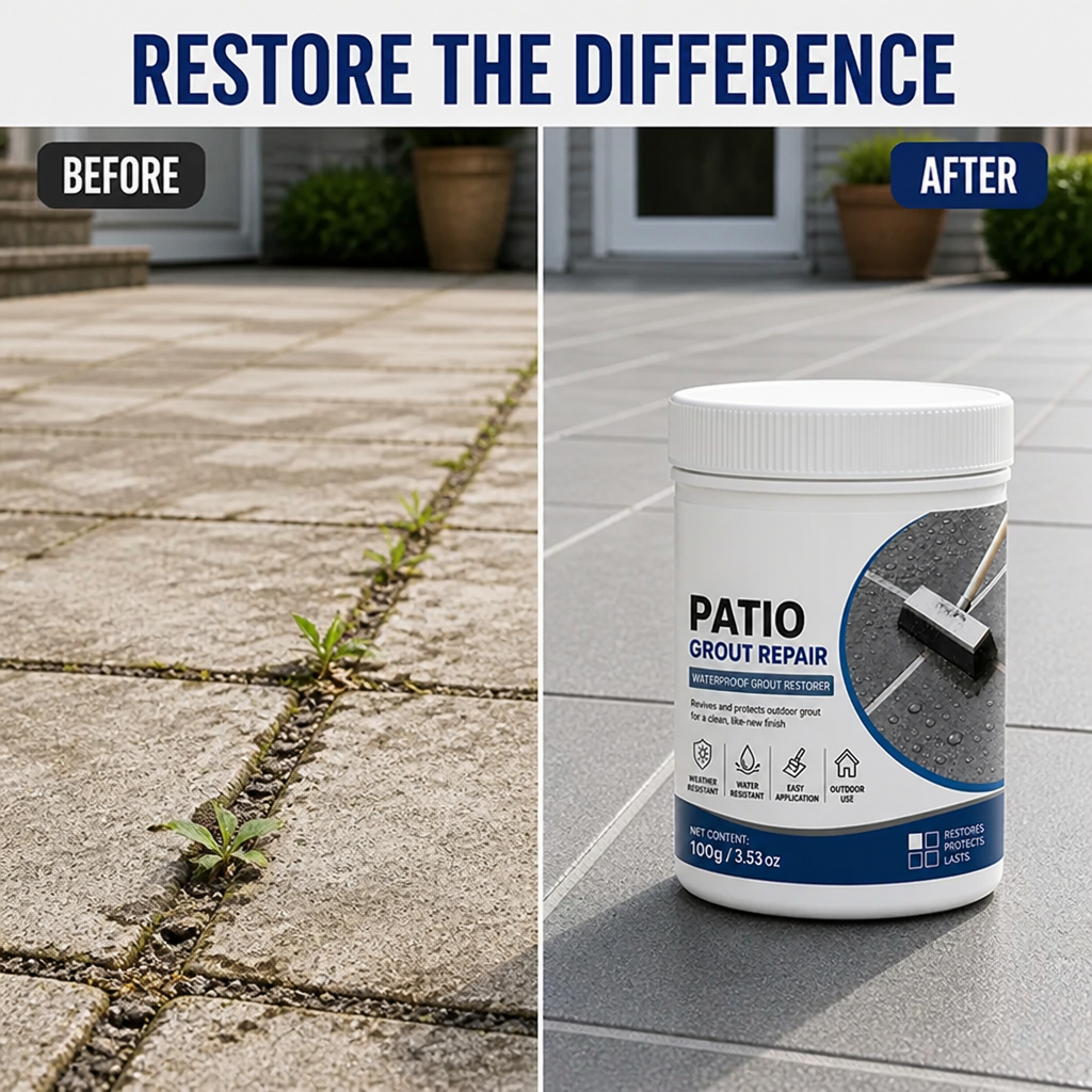 GroutGarden™ Patio Joint Filler — Refresh Paving Joints