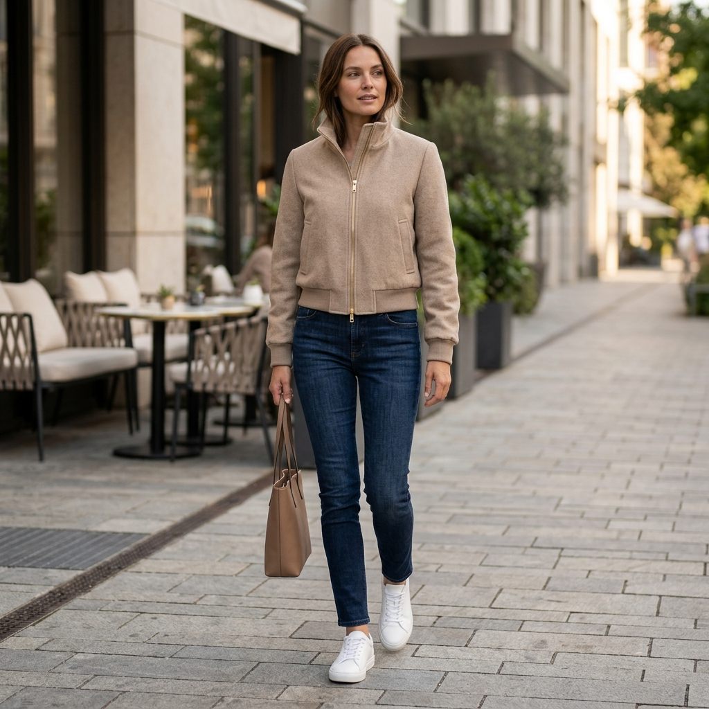 Velisse™ Women's Lightweight Zip Jacket — Effortless Everyday Layer
