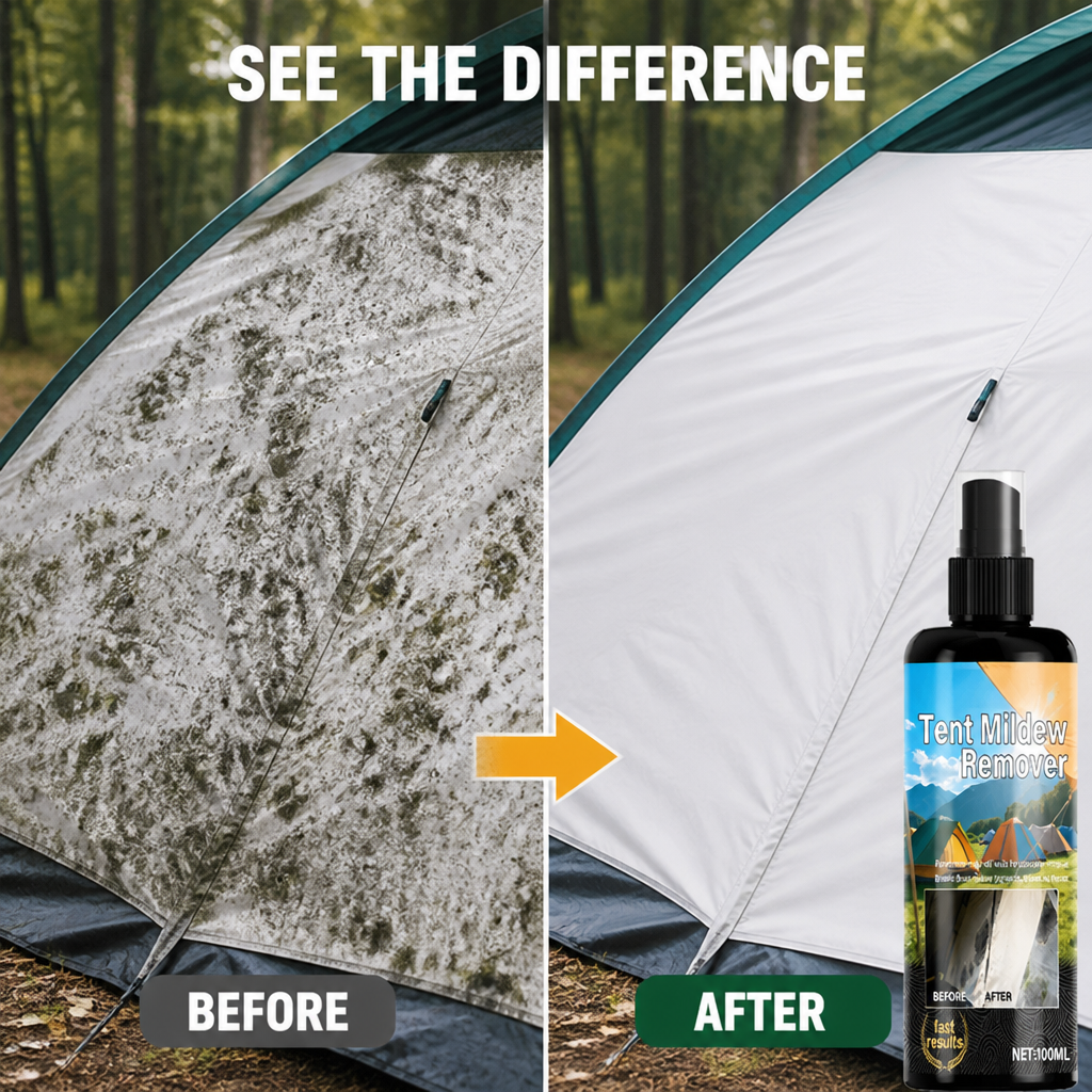 MildewMend™ Mildew Remover Spray — Refresh Tents & Outdoor Gear