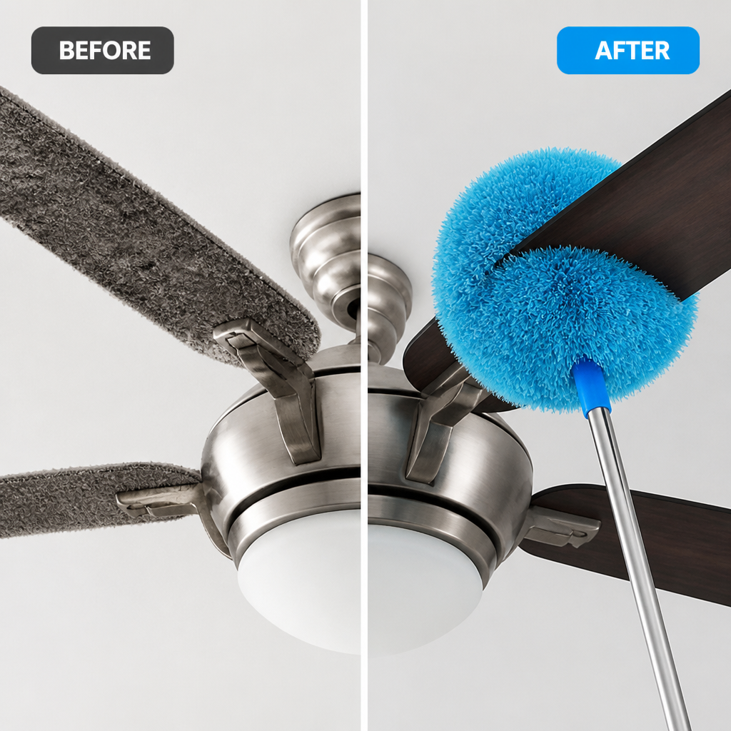 DustPro™ - Ceiling & Fan Cleaning Duster