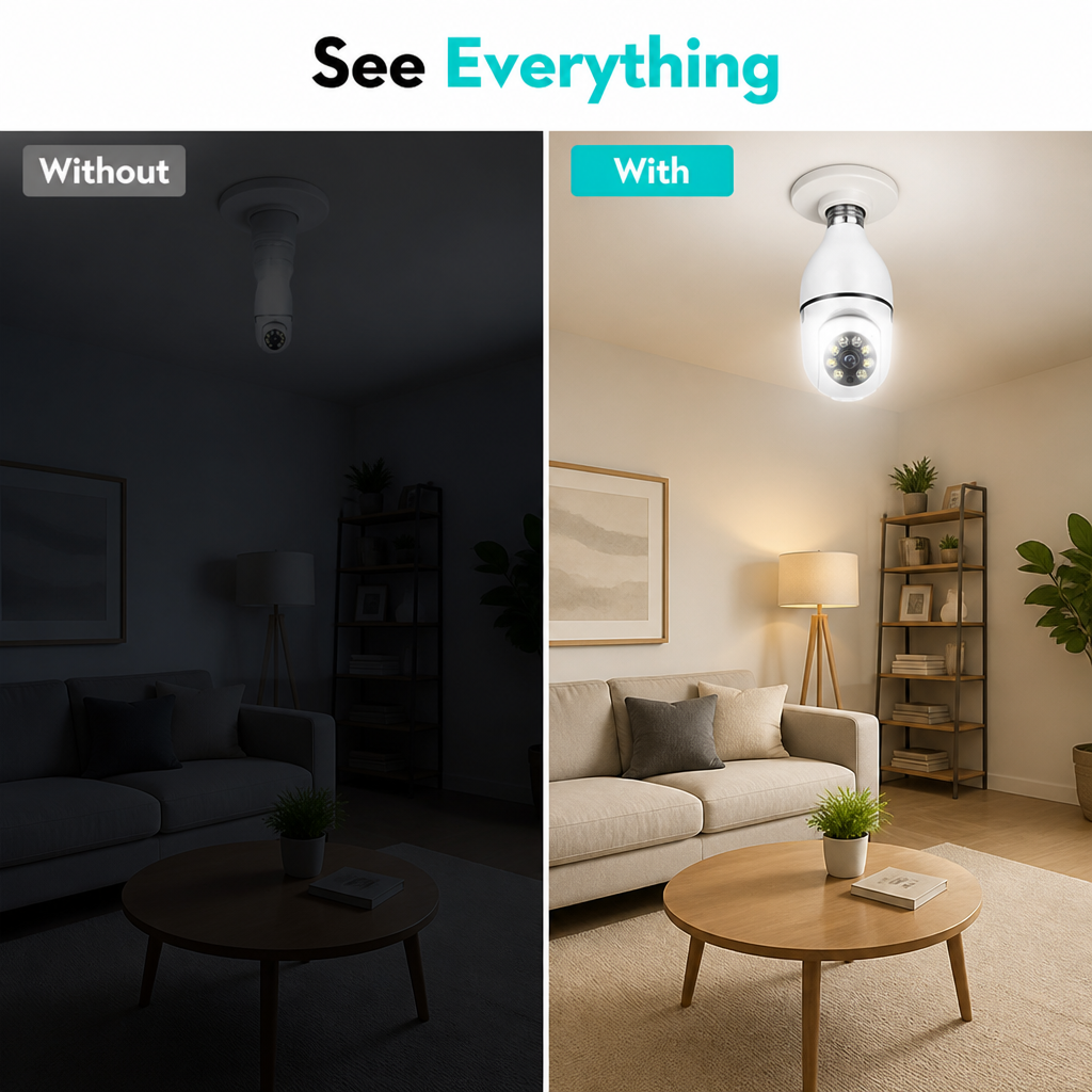 SecureView™ - 360° Panoramic Security Camera