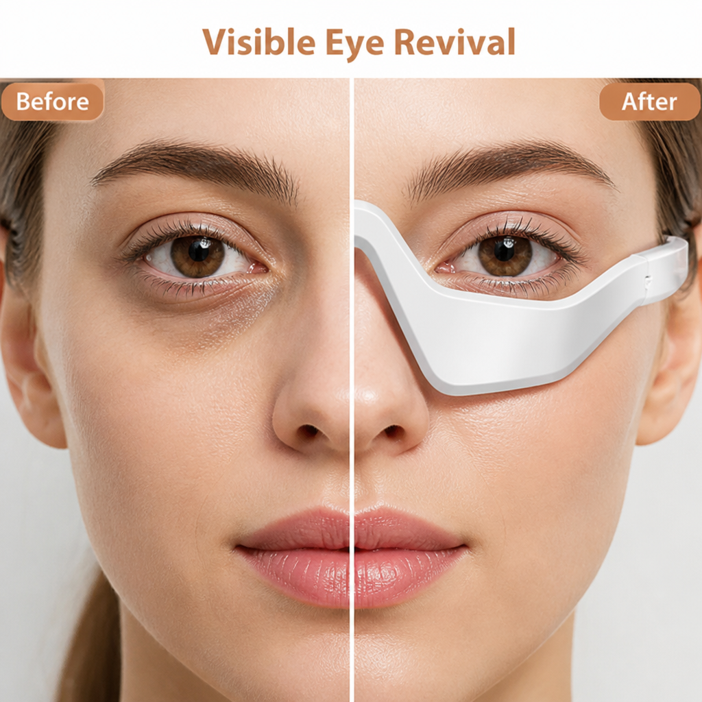 GlowGaze™ Red Light Eye Massager — Relax Tired Eyes