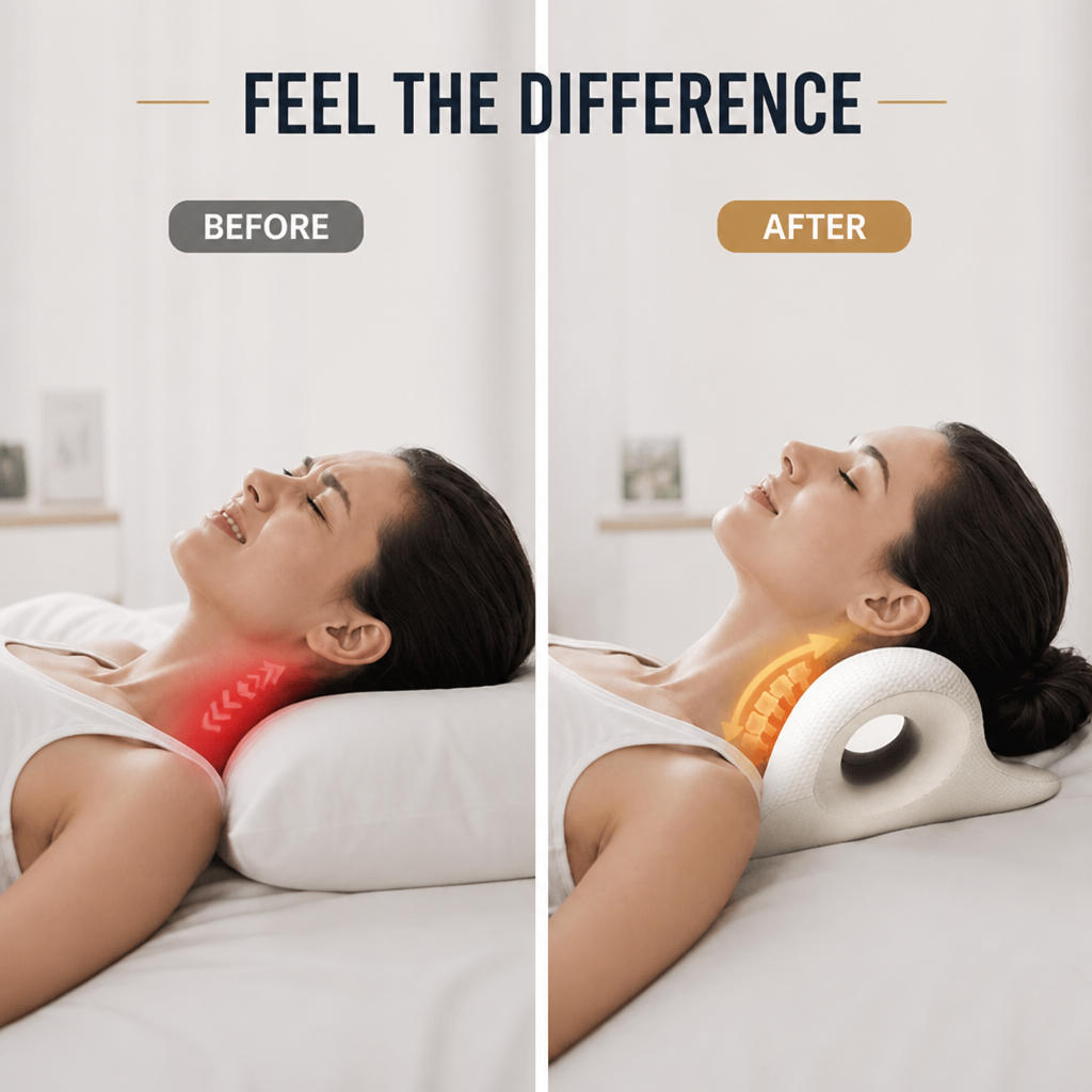 RelaxRest™ - Cervical Neck Relief Pillow