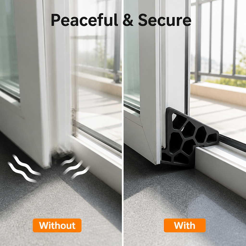 DoorGuard™ — Adjustable Door Stopper