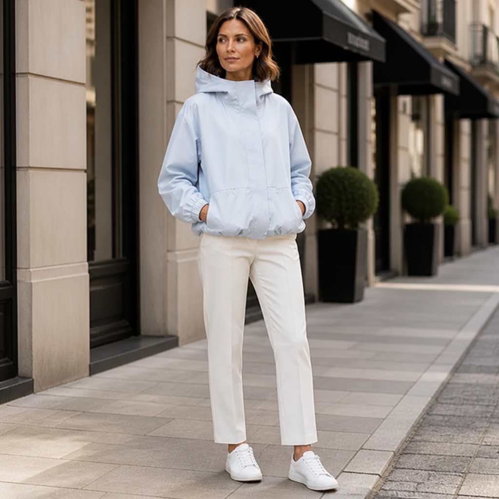 Skyla™ Women's Featherlight Hooded Jacket — Wind-Ready Everyday Layer