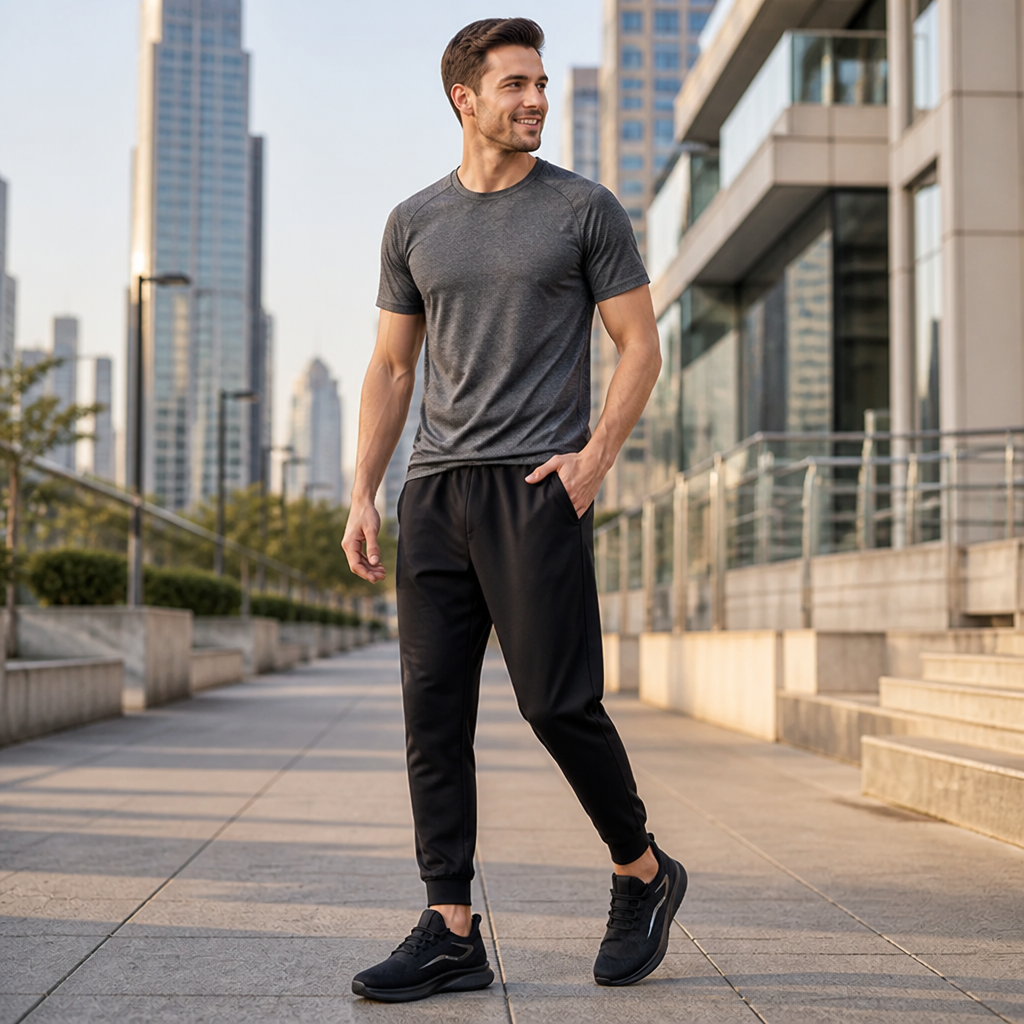 SwiftNimbus™ Men's Breathable Running Shoes