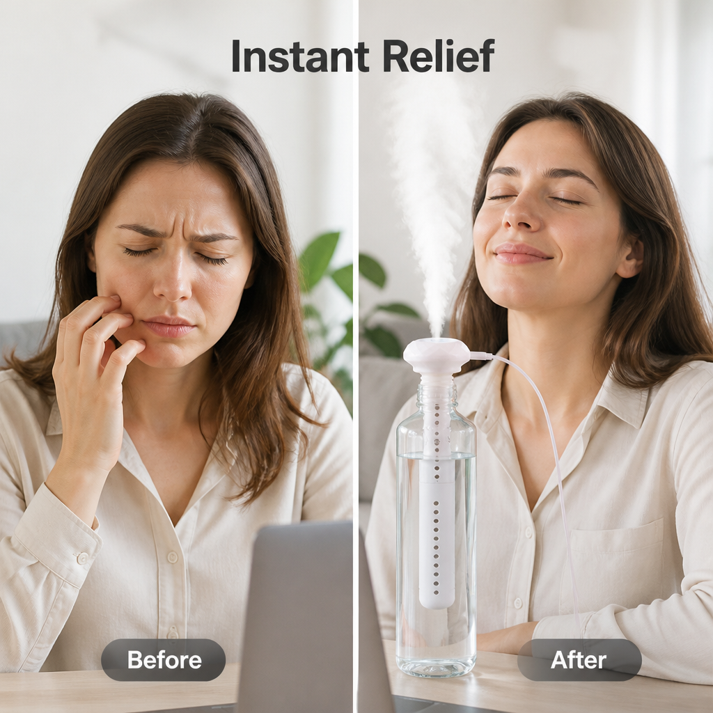 MistWand™ Portable Mini Humidifier — Refresh Dry Air Anywhere