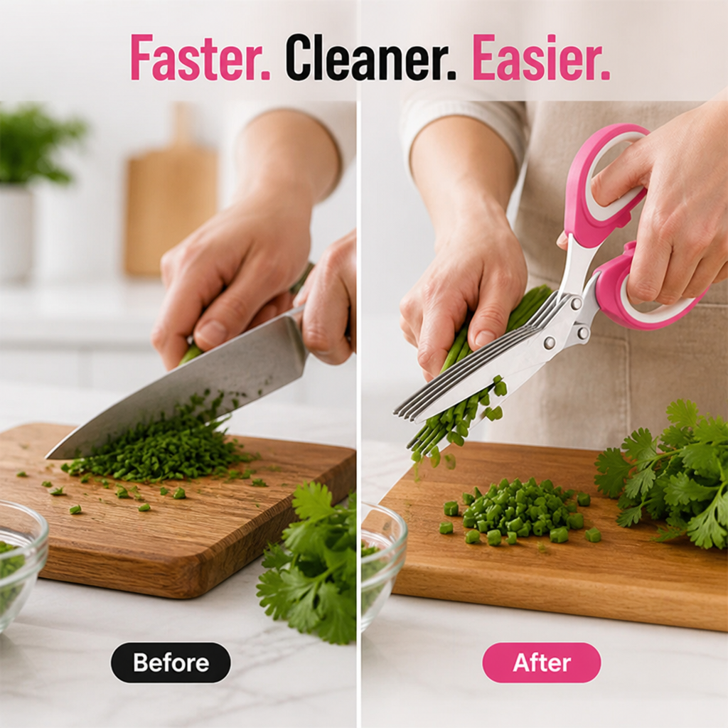PrepPro™ — Herb Cutting Scissors