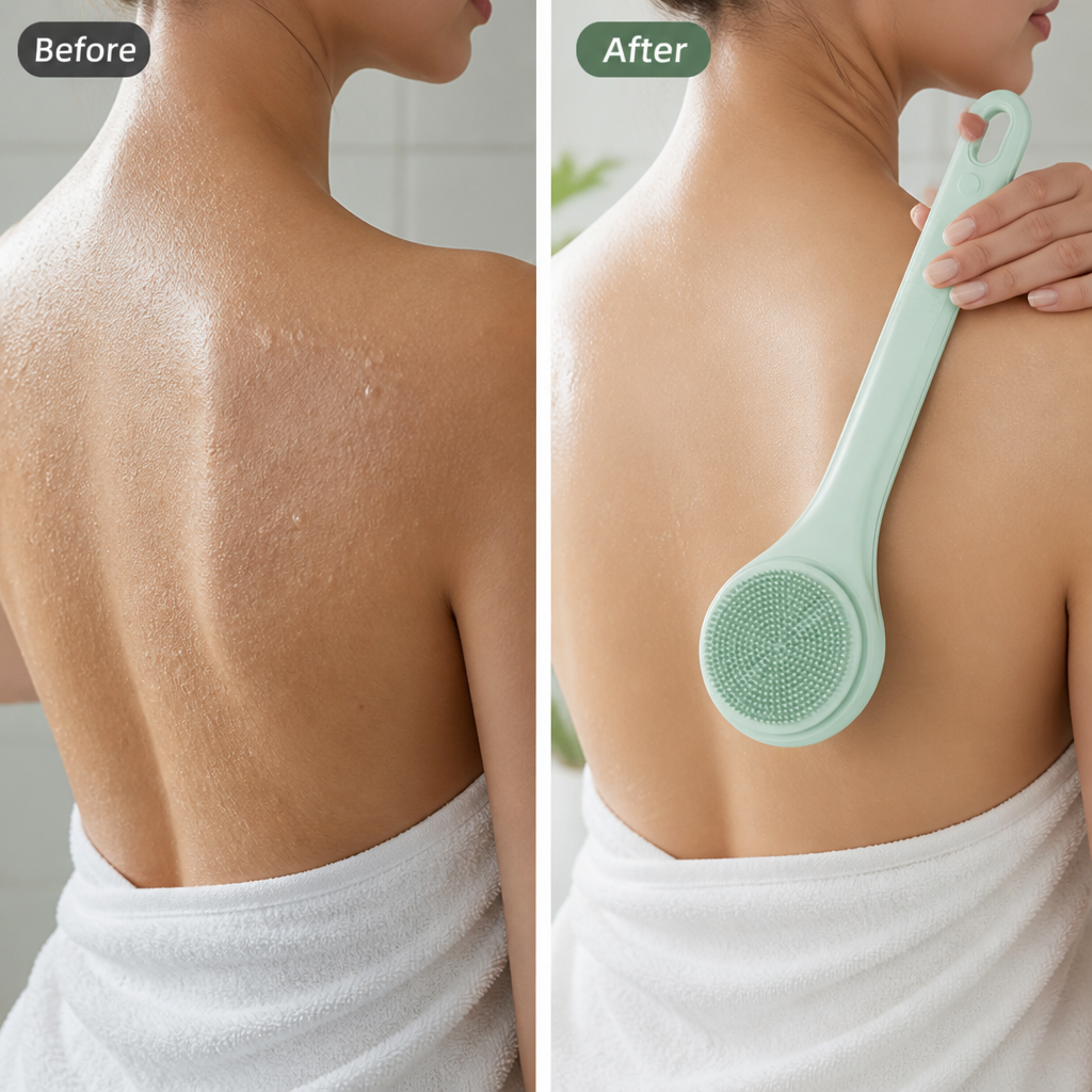 SpaSweep™ Electric Dual-Handle Body Brush