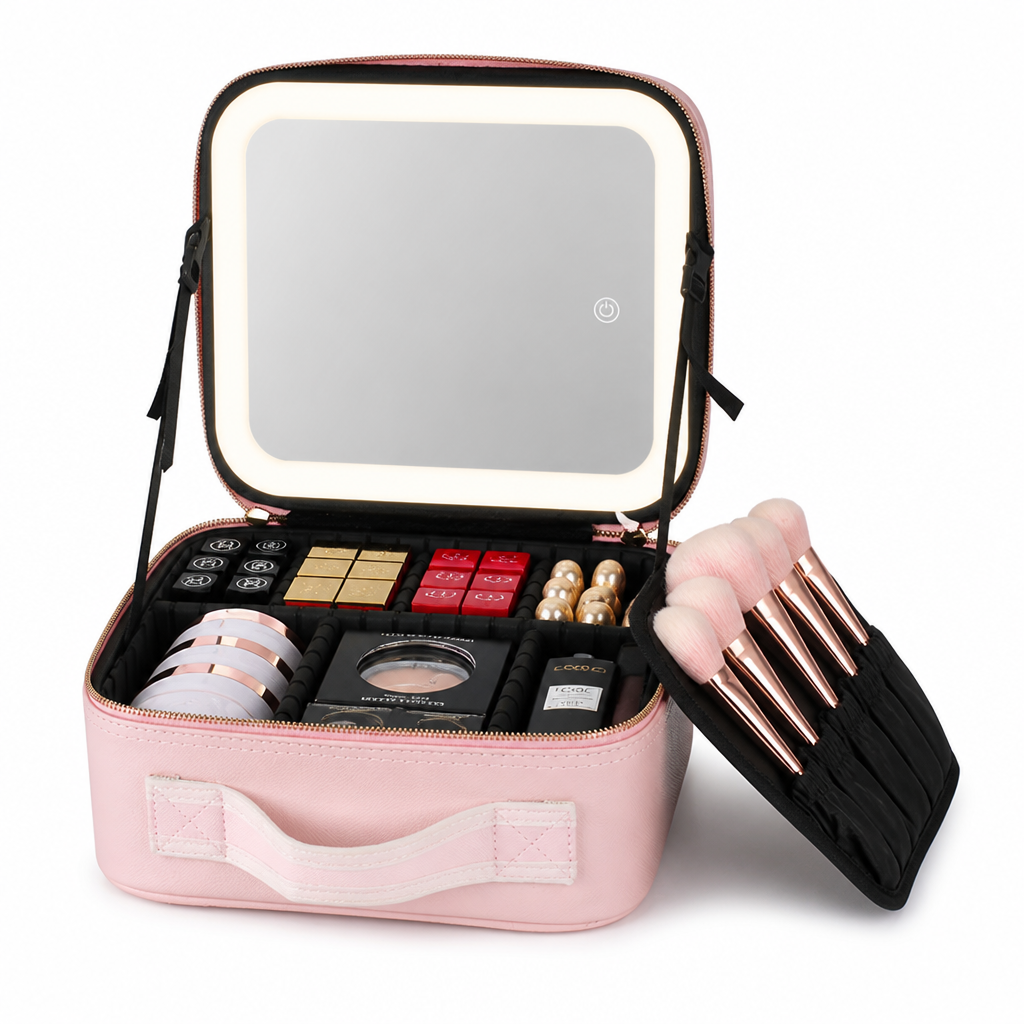GlamCarry™ — Makeup Travel Case