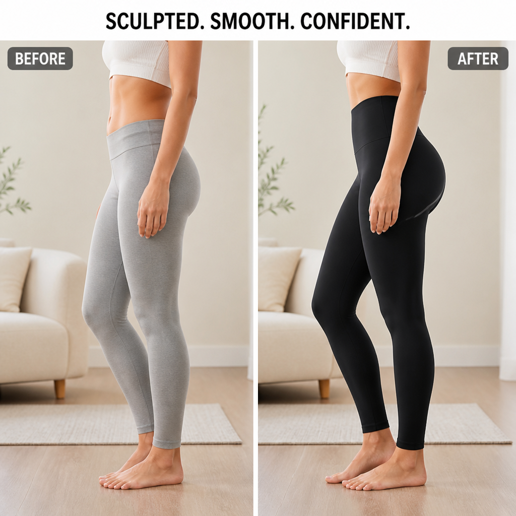 Lumeflex™ High-Waist Contour Leggings — Buttery-Soft Stretch