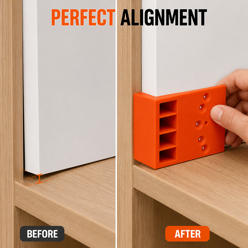 PanelPro™ Cabinet Side Panel Locator — Perfect Alignment Jig