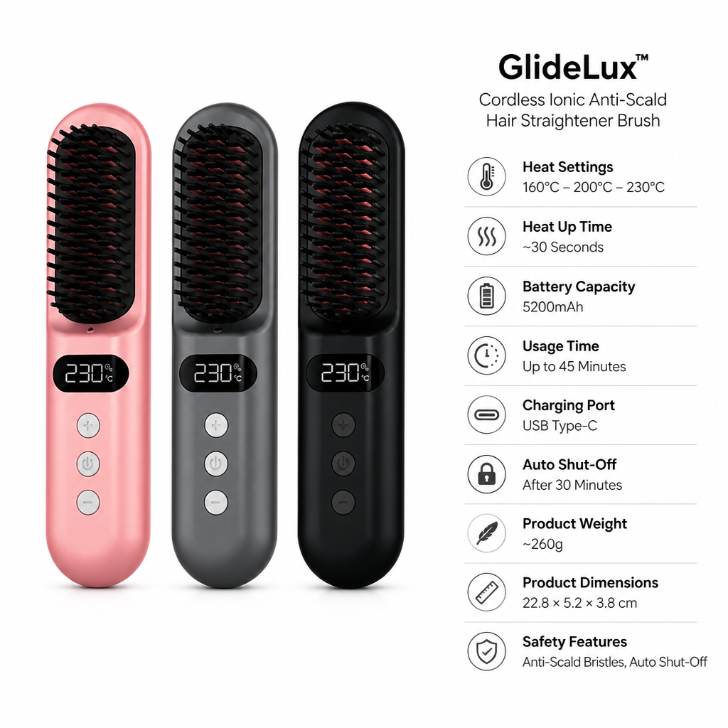 SilkaPro™ — Smooth & Straight Hair in Minutes