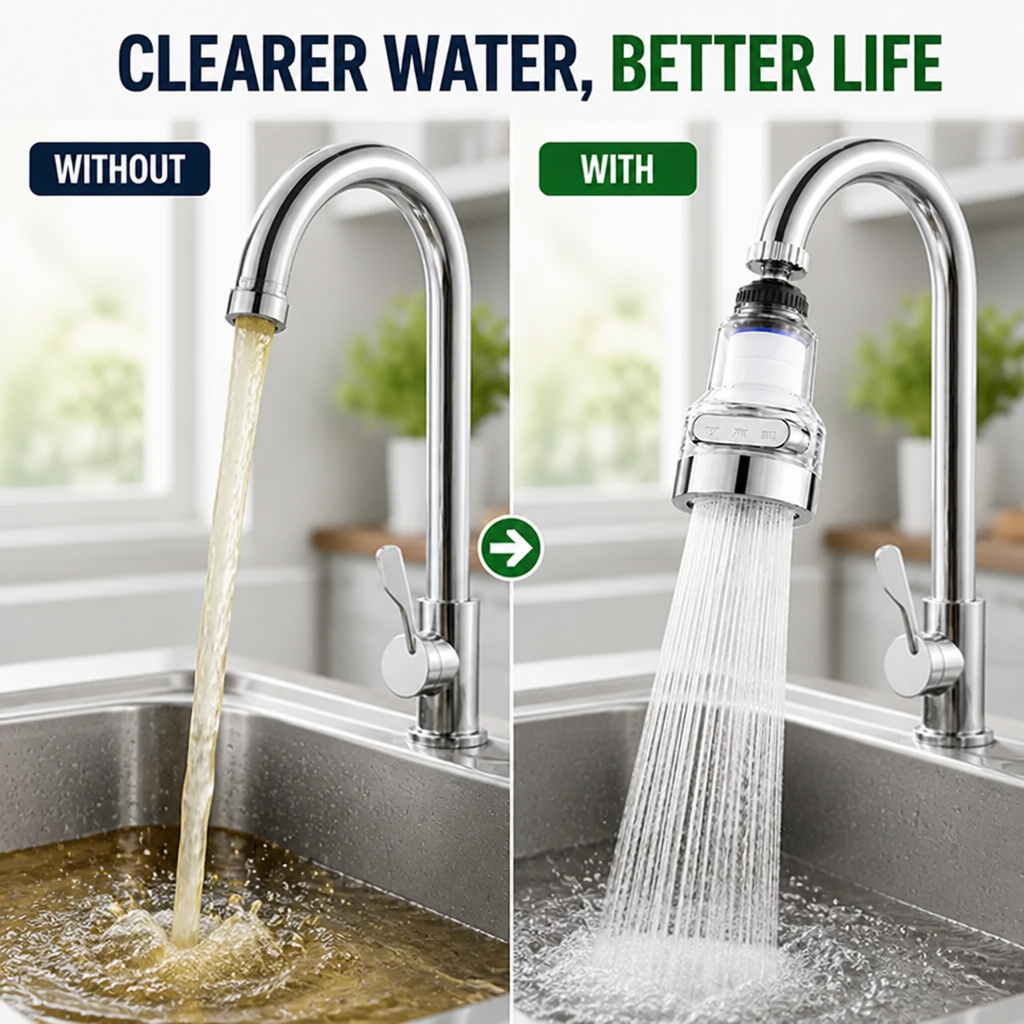 PureTap™ — Universal Faucet Water Filter