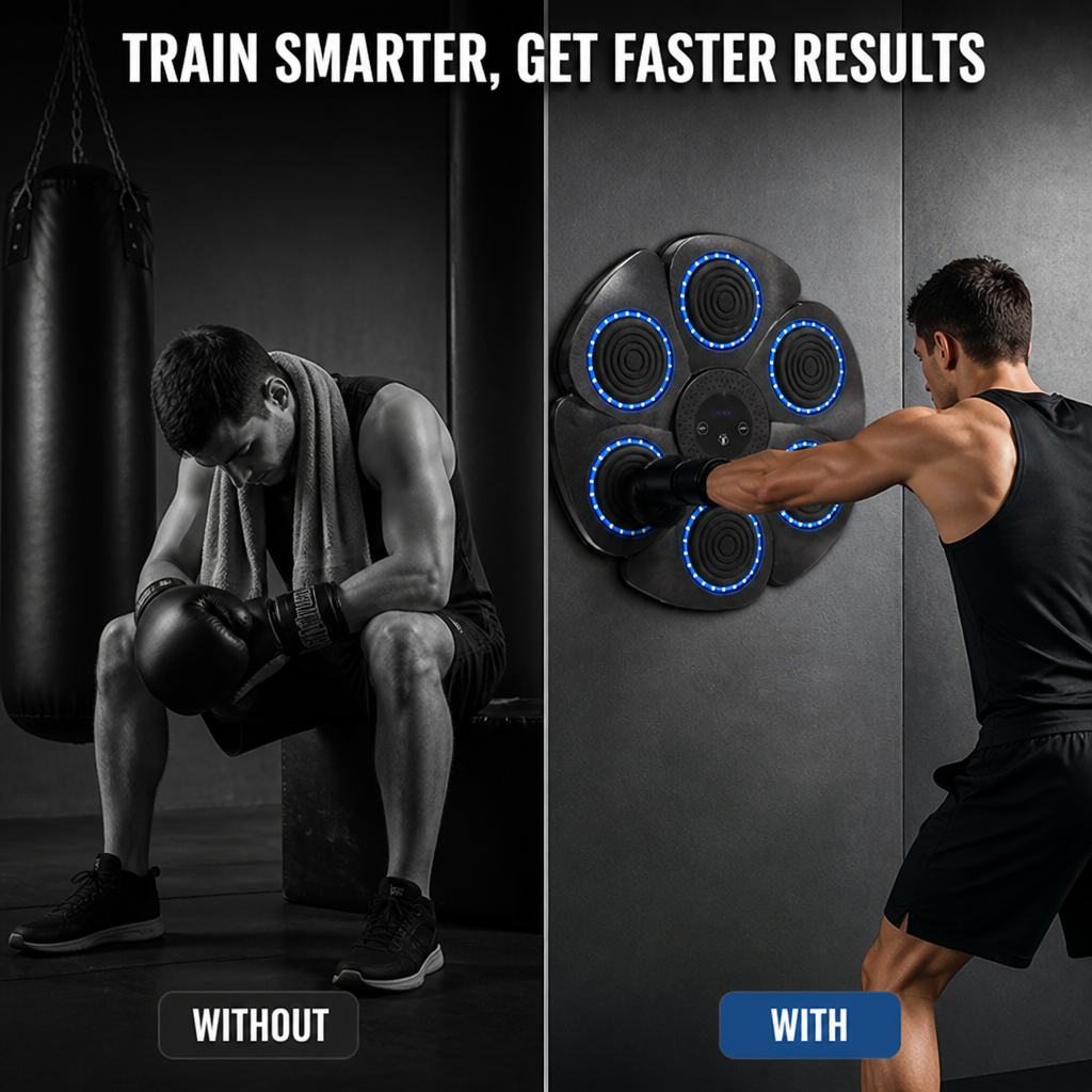 FlexTrain™ — Smart Wall-Mounted Workout Trainer