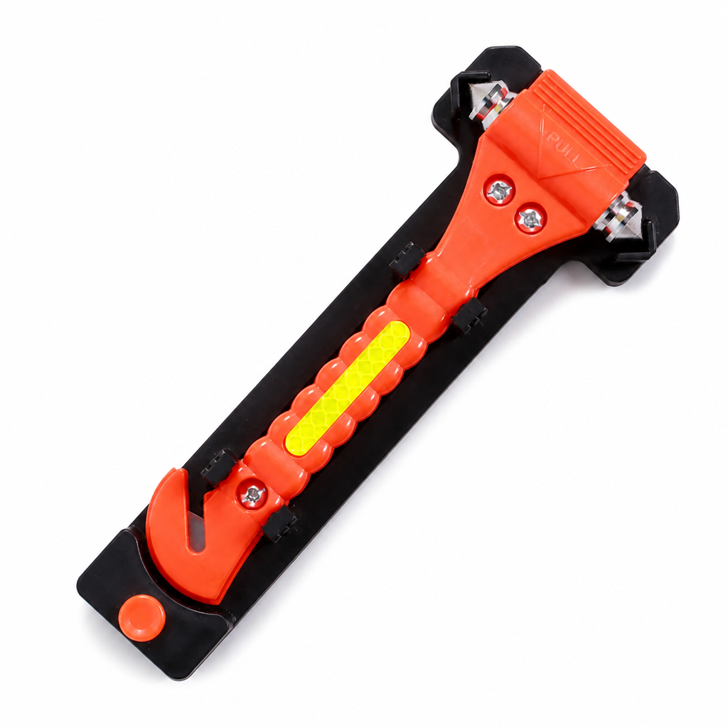 Rescuvo™ Car Emergency Escape Tool — Window Breaker & Belt Cutter
