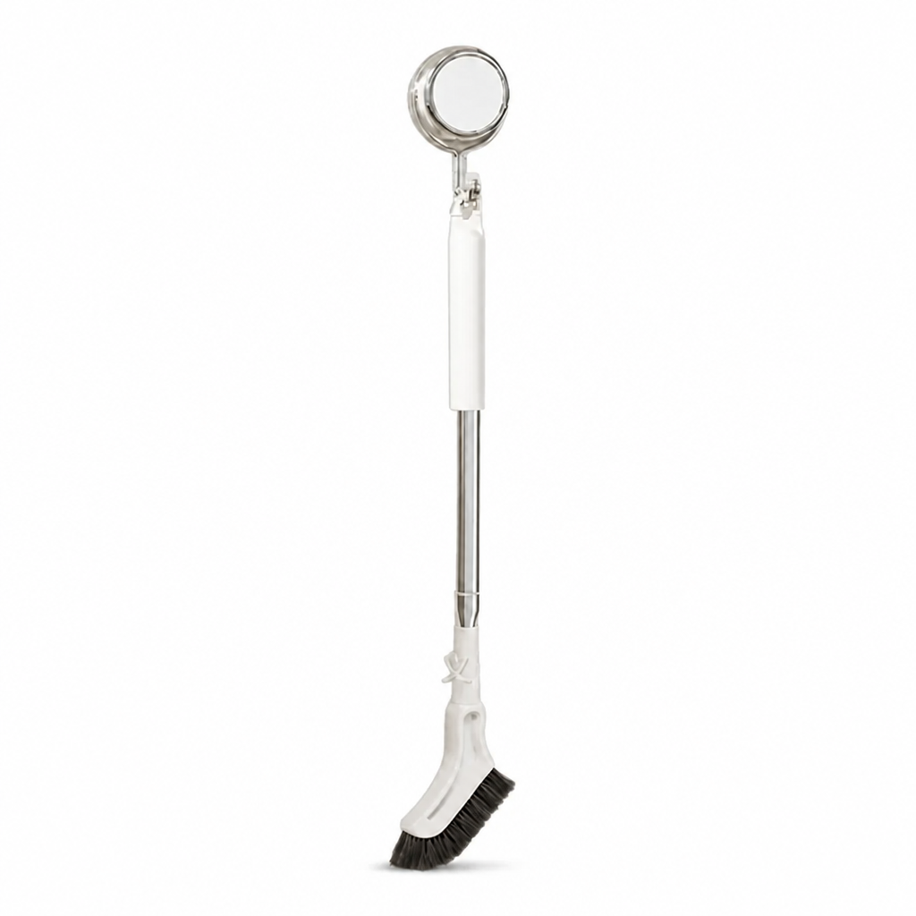 CornerCrest™ Extendable Scrub Brush — Reach High Corners