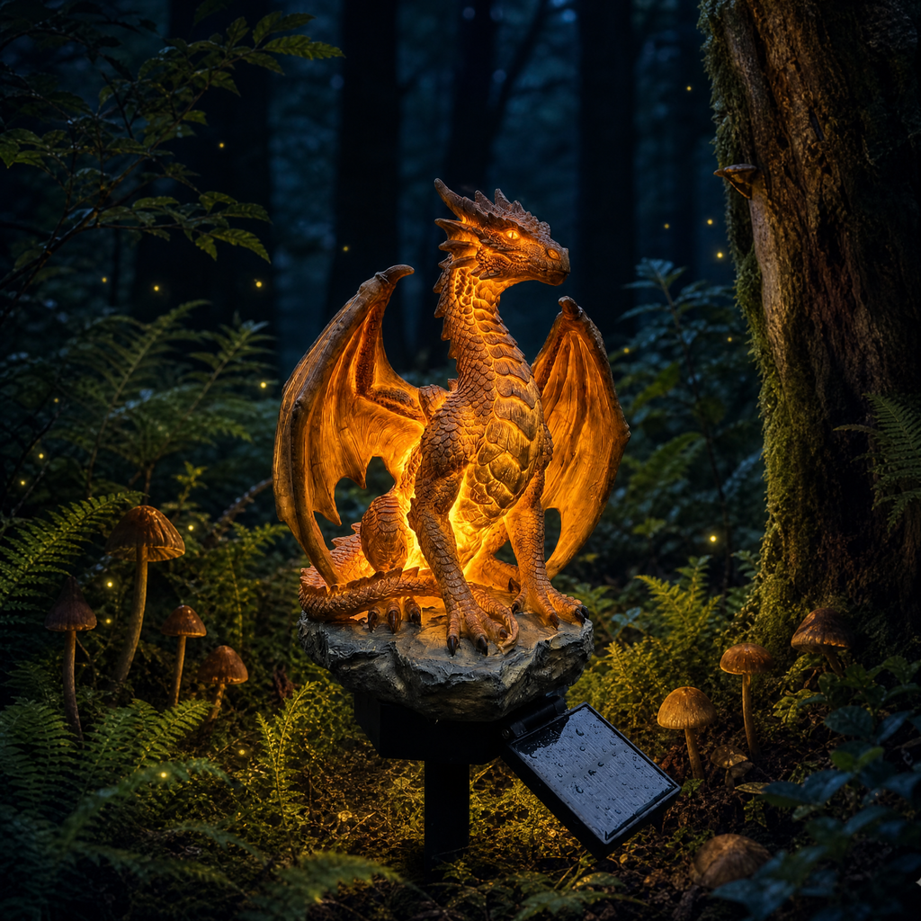 MythraFlame™ Garden Guardian — Ignite Enchantment and Cozy Warmth in Every Night